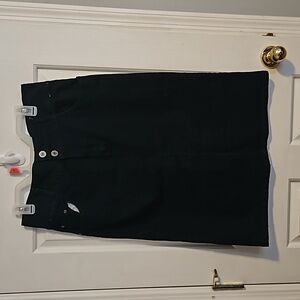 Dark Rinse Denim Skirt